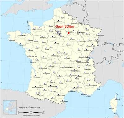 Carte de Gault-Soigny