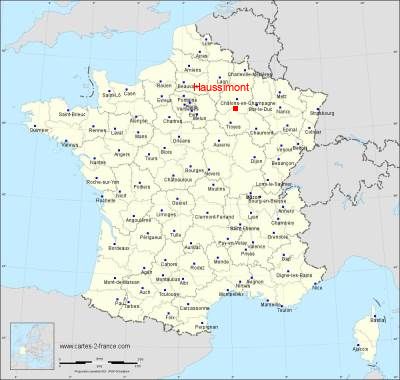 Carte de Haussimont