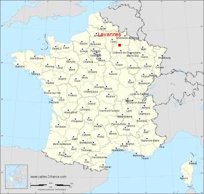 Carte de Lavannes
