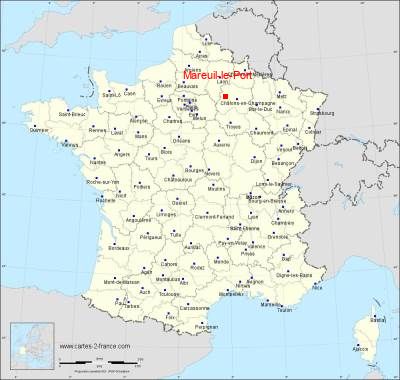 Carte de Mareuil-le-Port