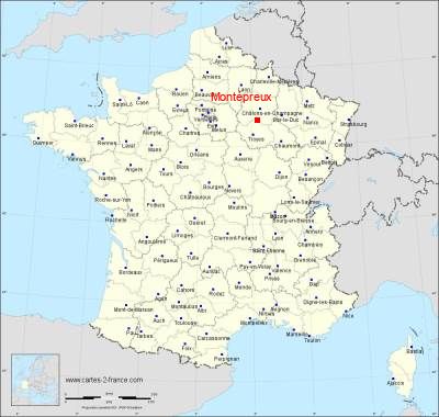 Carte de Montépreux