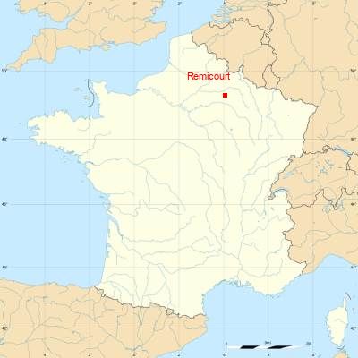 Fond de carte avec Remicourt