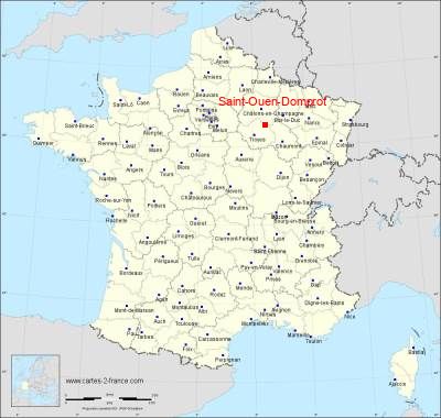 Carte de Saint-Ouen-Domprot