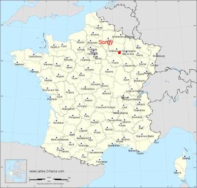 Carte de Songy