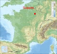 localisation mairie de Suippes