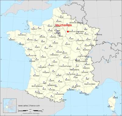Carte de Vauchamps