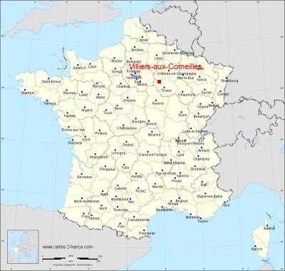 Carte de Villiers-aux-Corneilles
