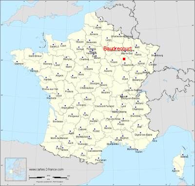 Carte de Baudrecourt