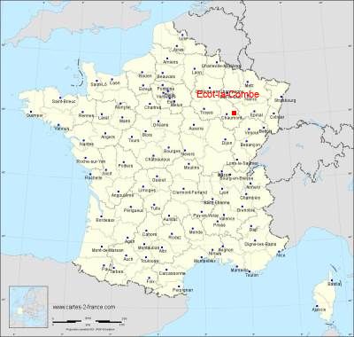 Carte de Ecot-la-Combe