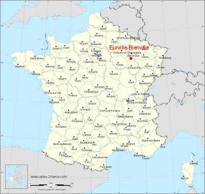 Carte de Eurville-Bienville