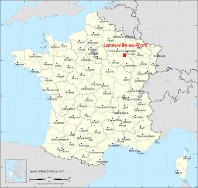 Carte de Laneuville-au-Pont