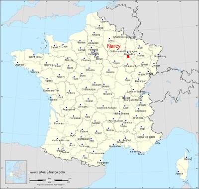 Carte de Narcy