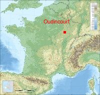 localisation mairie de Oudincourt