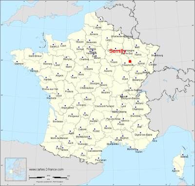 Carte de Semilly