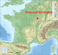 localisation mairie de Soncourt-sur-Marne