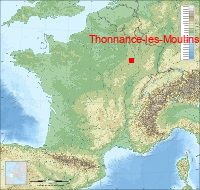 localisation mairie de Thonnance-les-Moulins