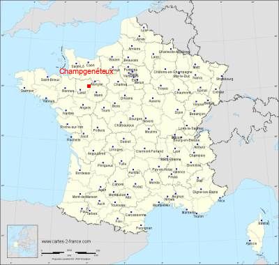 Carte de Champgenéteux