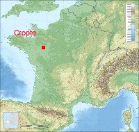 localisation mairie de Cropte