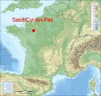 localisation mairie de Saint-Cyr-en-Pail