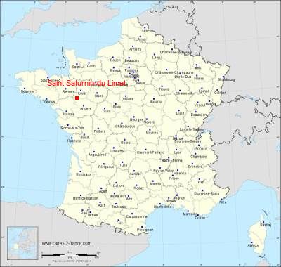 Carte de Saint-Saturnin-du-Limet