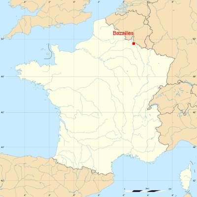 Fond de carte avec Bazailles