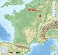localisation mairie de Bruley