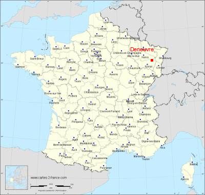 Carte de Deneuvre