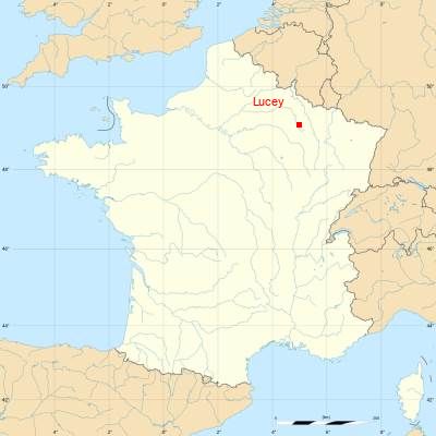 Fond de carte avec Lucey