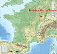 localisation mairie de Rosières-aux-Salines