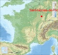 localisation mairie de Saint-Nicolas-de-Port