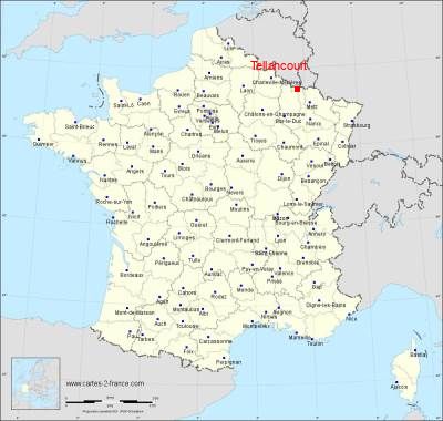 Carte de Tellancourt