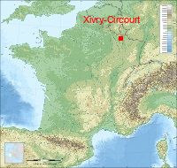localisation mairie de Xivry-Circourt