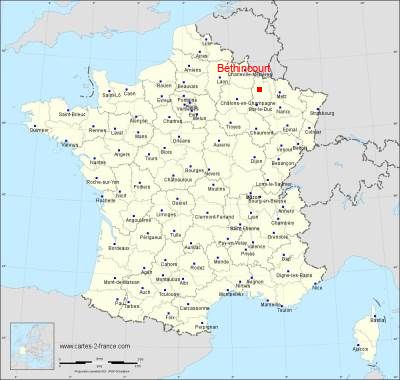 Carte de Béthincourt