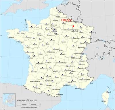 Carte de Cheppy