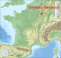 localisation mairie de Dommary-Baroncourt