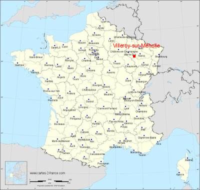Carte de Villeroy-sur-Méholle