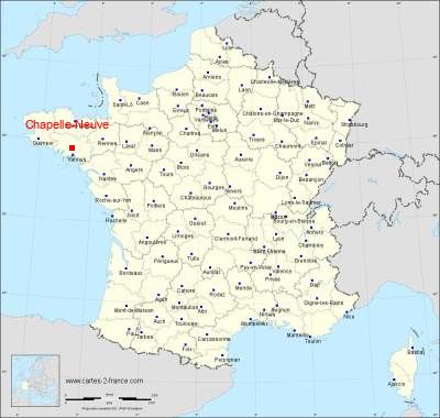 Carte de Chapelle-Neuve