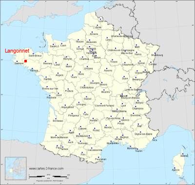 Carte de Langonnet