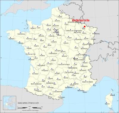 Carte de Bettelainville