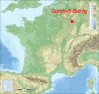 localisation mairie de Grindorff-Bizing