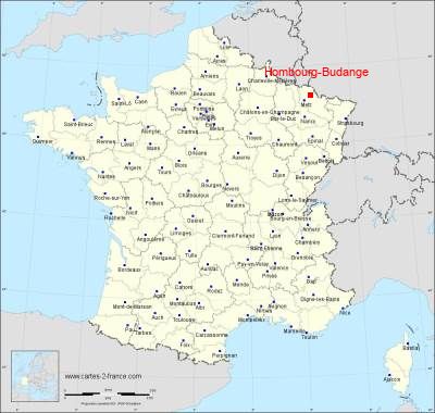 Carte de Hombourg-Budange
