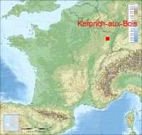localisation mairie de Kerprich-aux-Bois