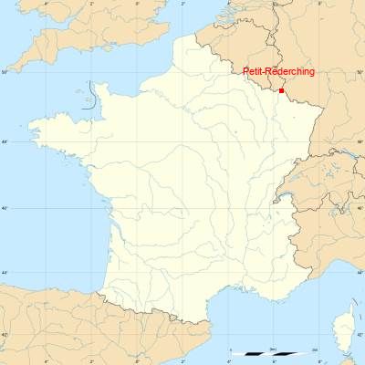 Fond de carte avec Petit-Réderching