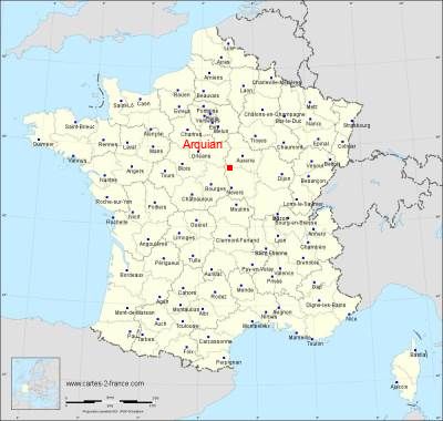 Carte de Arquian