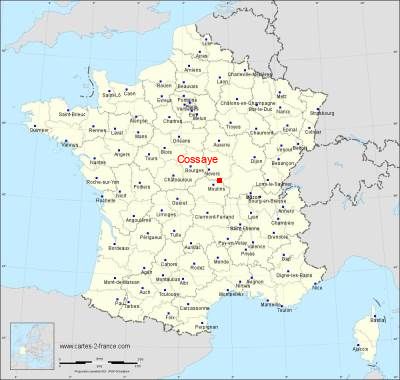 Carte de Cossaye