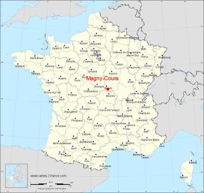 Carte de Magny-Cours