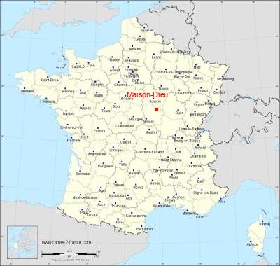 Carte de Maison-Dieu