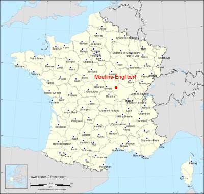 Carte de Moulins-Engilbert