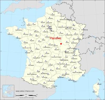 Carte de Planchez