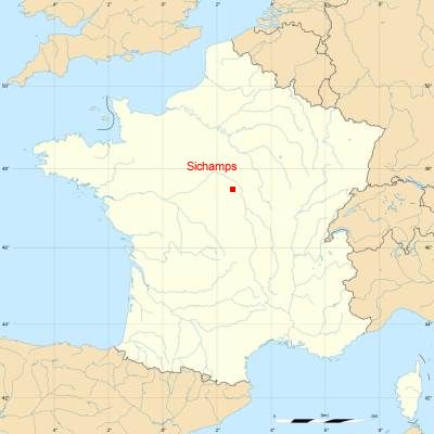 Fond de carte avec Sichamps